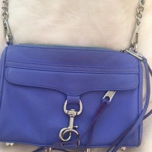 Rebecca Minkoff Mini M.a.c. Periwinkle Crossbody